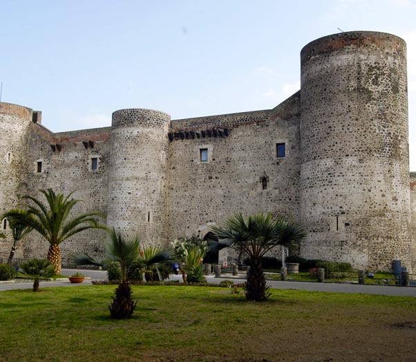 Ursino Castle in Catania